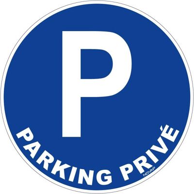 Disque de signalisation parking Novap - 30cm anti-UV Disque de signalisation parking Novap - 30cm anti-UV
