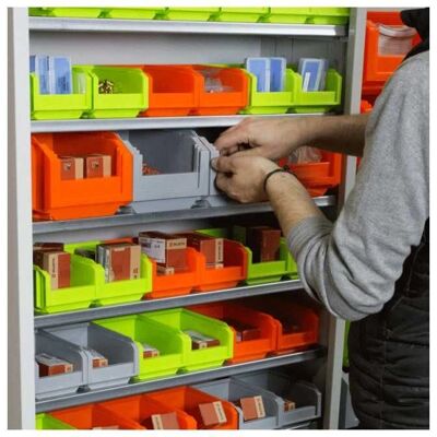 Conteneur en plastique empilable Novap - 1L - 103x75x160mm - Rangement Conteneur en plastique empilable Novap - 1L - 103x75x160mm - Rangement