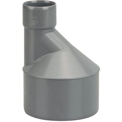Wavin - Reductor de PVC excéntrico - 100/40 Wavin - Reductor de PVC excéntrico - 100/40