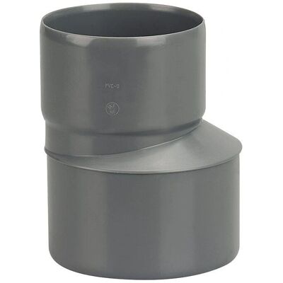 Wavin - exzentrischer Reduzierer PVC 100/80 - Rohrverbindung Wavin - exzentrischer Reduzierer PVC 100/80 - Rohrverbindung