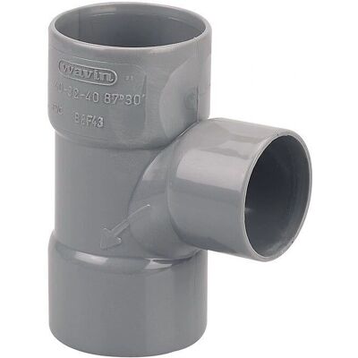 Wavin 3025833 Raccordo tubo - PVC, femmina, 90° Wavin 3025833 Raccordo tubo - PVC, femmina, 90°
