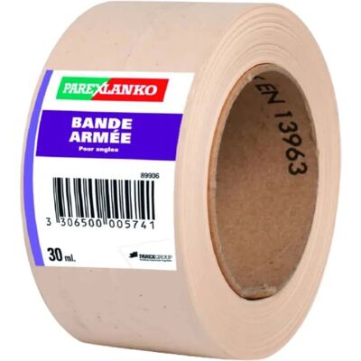 Parexlanko 0871 50 mm x 30 m ruban adhésif armé - Publicité Parexlanko 0871 50 mm x 30 m ruban adhésif armé - Publicité