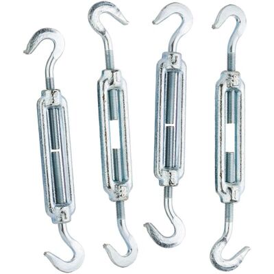 CORDERIES TOURNONAISES - Tenditore a gabbia 8 mm zincato - 8 mm - zincato - tenditore a gabbia CORDERIES TOURNONAISES - Tenditore a gabbia 8 mm zincato - 8 mm - zincato - tenditore a gabbia