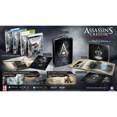 Ubisoft Assassin's Creed 4 Black Flag - Skull Edition - Xbox 360 Ubisoft Assassin's Creed 4 Black Flag - Skull Edition - Xbox 360