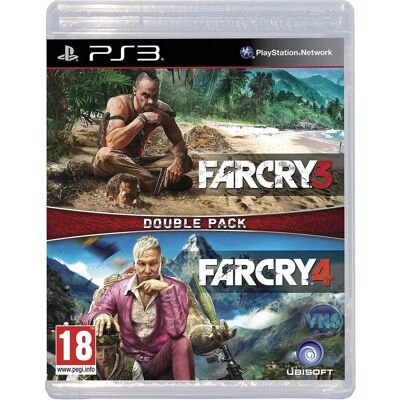 Far Cry 3 + Far Cry 4: Kaksoispaketti (PS3) Far Cry 3 + Far Cry 4: Kaksoispaketti (PS3)