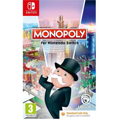Ubisoft Monopoly Standard - Nintendo Switch - Éducatif - E - 6 Joueurs Ubisoft Monopoly Standard - Nintendo Switch - Éducatif - E - 6 Joueurs