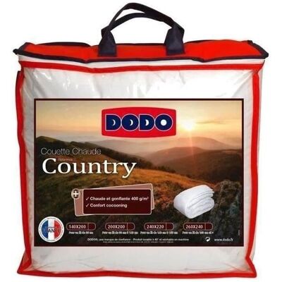 DODOCOUNTRY22 Biały Przytulny Kołdra - 220x240cm, 400 g/m² DODOCOUNTRY22 Biały Przytulny Kołdra - 220x240cm, 400 g/m²