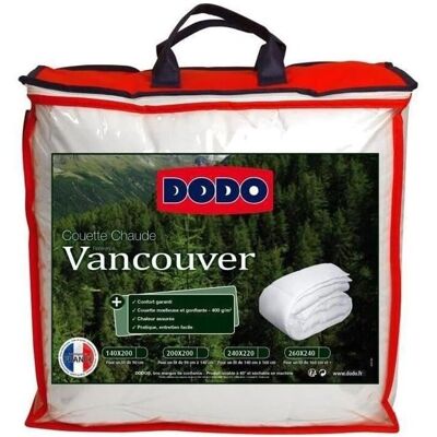 DODO Vancouver Biały 200x200cm 400g/m² Koc DODO Vancouver Biały 200x200cm 400g/m² Koc