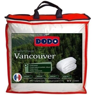 DODO Vancouver Biały 220x240cm - Kołdra DODO Vancouver Biały 220x240cm - Kołdra