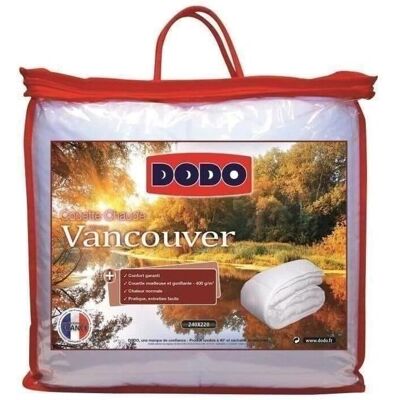 DODO Vancouver Biała Kołdra 240x260cm - Ciepła DODO Vancouver Biała Kołdra 240x260cm - Ciepła
