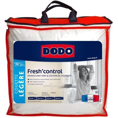 DODO Couette Fresh Control - Léger, Écologique, 260x240cm - Publicité DODO Couette Fresh Control - Léger, Écologique, 260x240cm - Publicité