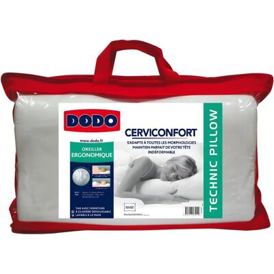 Dodo Memory Foam Kussen - Ergonomische Ondersteuning - 35x52cm Dodo Memory Foam Kussen - Ergonomische Ondersteuning - 35x52cm