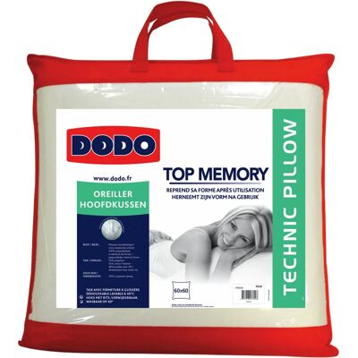 Travesseiro Dodo Top Memory 60x60cm - Branco Travesseiro Dodo Top Memory 60x60cm - Branco