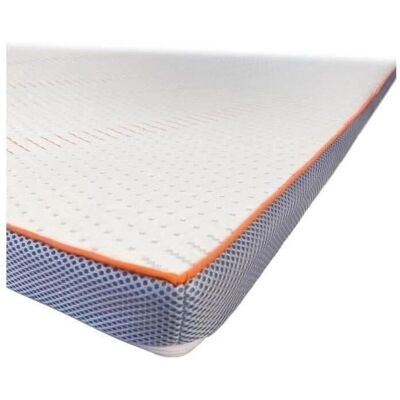 Sobrecolchón DODO ERGO LATEX - 140x190 cm - Funda desmontable Sobrecolchón DODO ERGO LATEX - 140x190 cm - Funda desmontable