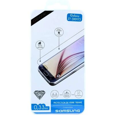 Samsung J7 2017 Härdat Glas Skärmskydd - Skärmskydd Samsung J7 2017 Härdat Glas Skärmskydd - Skärmskydd