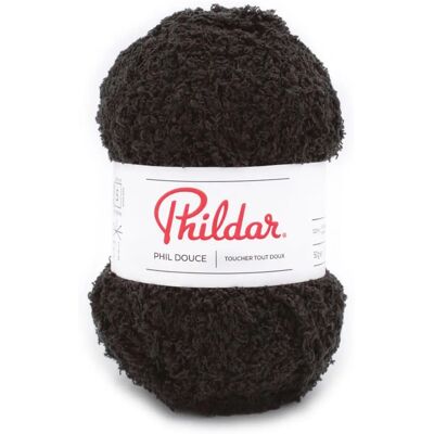 Phildar - Douce - Noir - 50g/86m - Yarn - Publicité Phildar - Douce - Noir - 50g/86m - Yarn - Publicité