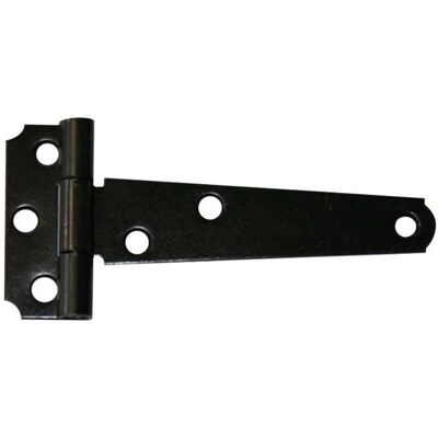 Charnière de porte en acier noir Modèle E15 L80mm AFBAT Charnière de porte en acier noir Modèle E15 L80mm AFBAT