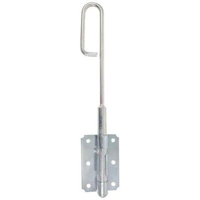 Serrure en acier zingué AFBAT - 12mm Ø - 200mm de long - Blanc - Pour portails battants Serrure en acier zingué AFBAT - 12mm Ø - 200mm de long - Blanc - Pour portails battants