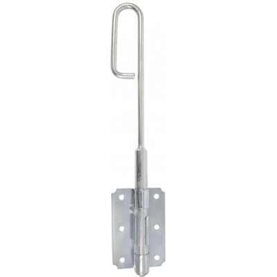 Serrure en acier zingué L500MM - Portails et Meubles Serrure en acier zingué L500MM - Portails et Meubles