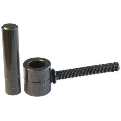Charnière en acier AFBAT - 80x16 mm - Charnière en acier prépeint Charnière en acier AFBAT - 80x16 mm - Charnière en acier prépeint