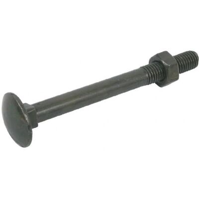 AFBAT - Ensemble de 8 boulons en acier zingué - 70x7mm - Boulons AFBAT - Ensemble de 8 boulons en acier zingué - 70x7mm - Boulons