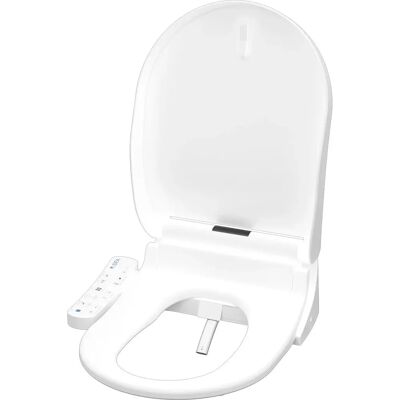 Couvercle de WC SFA en Plastique Blanc - Compatible Standard - Publicité Couvercle de WC SFA en Plastique Blanc - Compatible Standard - Publicité