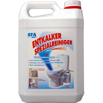 SFA X2910N5 Entkalker/Spezialreiniger - Kleinhebeanlagen - 5 Liter SFA X2910N5 Entkalker/Spezialreiniger - Kleinhebeanlagen - 5 Liter