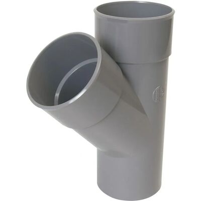 NICOLL BR14 - Giunto PVC grigio 80mm - Maschio Femmina NICOLL BR14 - Giunto PVC grigio 80mm - Maschio Femmina