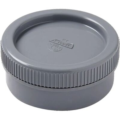 Nicoll - FH - 40mm - Gris - Tampon d'inspection PVC - Publicité Nicoll - FH - 40mm - Gris - Tampon d'inspection PVC - Publicité
