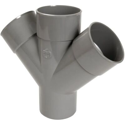 NICOLL - Cruz PVC 45° mf - Unión de tubería NICOLL - Cruz PVC 45° mf - Unión de tubería
