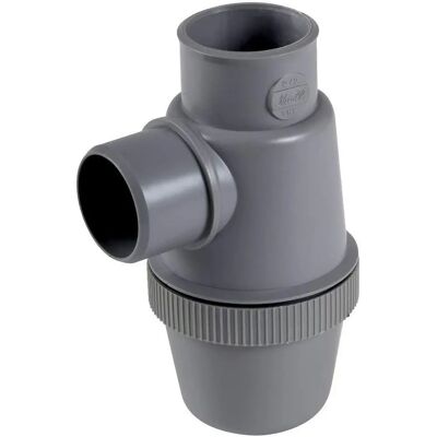 Sifone verticale NICOLL per bottiglie - PVC 40mm Sifone verticale NICOLL per bottiglie - PVC 40mm