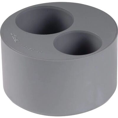 Tampon de réduction PVC NICOLL M 100 / F 1 trou Ø 50 - Raccord de tuyau Tampon de réduction PVC NICOLL M 100 / F 1 trou Ø 50 - Raccord de tuyau