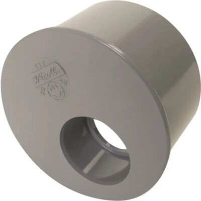 NICOLL TT4 Raccord en PVC mâle gris - 93 mm réduit à 40 mm NICOLL TT4 Raccord en PVC mâle gris - 93 mm réduit à 40 mm