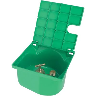 Boquilla de riego Nicoll verde 3/4" - Resistente a UV, Válvula de cuarto de vuelta Boquilla de riego Nicoll verde 3/4" - Resistente a UV, Válvula de cuarto de vuelta