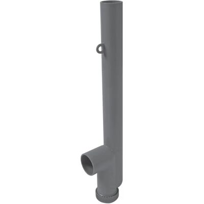 Sifone PVC NICOLL per scarico orizzontale - 40mm - 455x94mm Sifone PVC NICOLL per scarico orizzontale - 40mm - 455x94mm