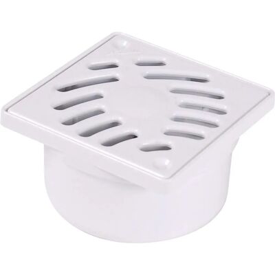 NICOLL Sifone in PVC bianco, 10x10 cm - Sifone di Scarico NICOLL Sifone in PVC bianco, 10x10 cm - Sifone di Scarico