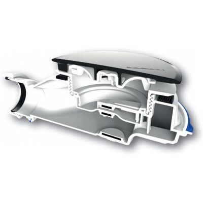 Scarico doccia Nicoll Turboflow-XS - Alto flusso Compatto Senza odori Scarico doccia Nicoll Turboflow-XS - Alto flusso Compatto Senza odori