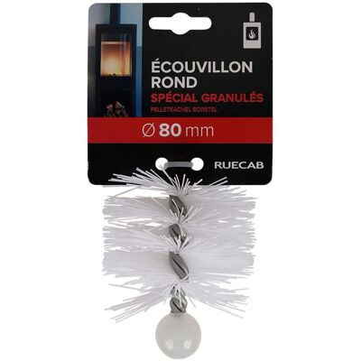 RUECAB - 80MM Nylon Brush - M12x1.75 - Nylon - Brush RUECAB - 80MM Nylon Brush - M12x1.75 - Nylon - Brush