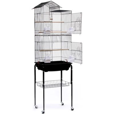 Skecten - Bird Cage - Negro - 46x35.5x158.5 cm - Bird Cage Skecten - Bird Cage - Negro - 46x35.5x158.5 cm - Bird Cage