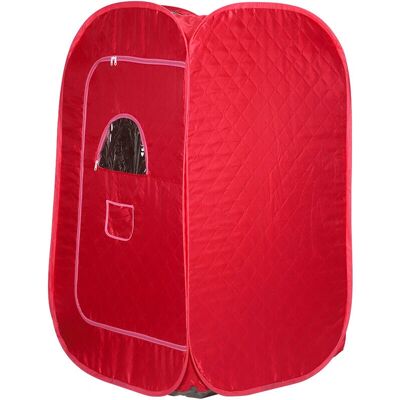Skecten - SteamCabin - Rojo - Portátil - SaunaCabina Skecten - SteamCabin - Rojo - Portátil - SaunaCabina