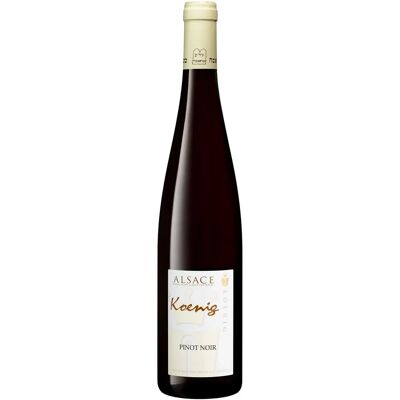 Koenig Pinot Noir Alsace - 2019 - 75 cl - Vin - Publicité Koenig Pinot Noir Alsace - 2019 - 75 cl - Vin - Publicité