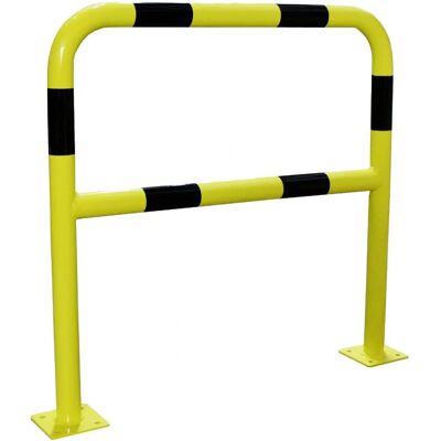 Barrière de Sécurité Jaune/Noir MetalWorks - 150 cm, Ø40mm - Protège éléments fragiles - Publicité Barrière de Sécurité Jaune/Noir MetalWorks - 150 cm, Ø40mm - Protège éléments fragiles - Publicité