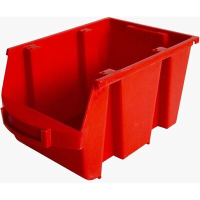 Viso SPACY3R Boîte de Rangement - Rouge, 150x126x235mm - Polypropylène Rectangulaire - Publicité Viso SPACY3R Boîte de Rangement - Rouge, 150x126x235mm - Polypropylène Rectangulaire - Publicité