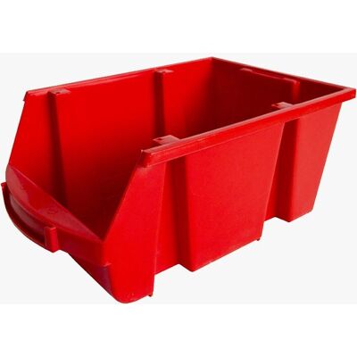Viso SPACY4R Boîte de Rangement - Caja rectangulaire en polypropylène rouge - Publicité Viso SPACY4R Boîte de Rangement - Caja rectangulaire en polypropylène rouge - Publicité