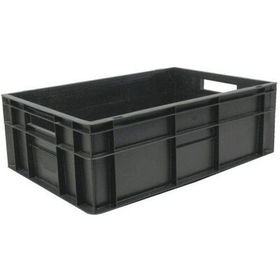 Viso Bac de stockage en plastique empilable - 25L - Norme Européenne - Publicité Viso Bac de stockage en plastique empilable - 25L - Norme Européenne - Publicité