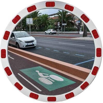 Viso MD60RB Verkehrsspiegel - 12m Konvexes Polycarbonat Viso MD60RB Verkehrsspiegel - 12m Konvexes Polycarbonat