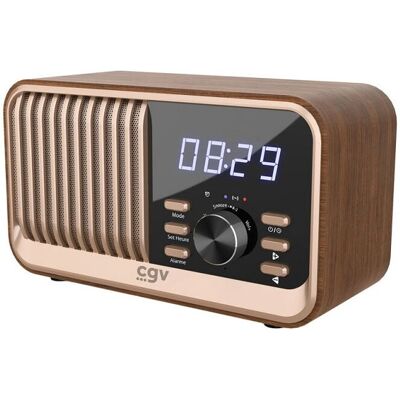Radio portable CGV BeBop FM Bois - Publicité Radio portable CGV BeBop FM Bois - Publicité