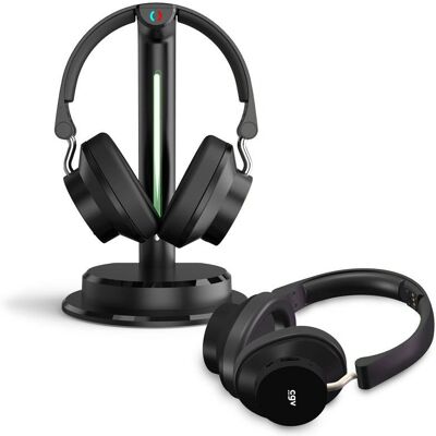 Casque CGV PRELUDE 3 - Sans fil et filaire TV Noir - Publicité Casque CGV PRELUDE 3 - Sans fil et filaire TV Noir - Publicité
