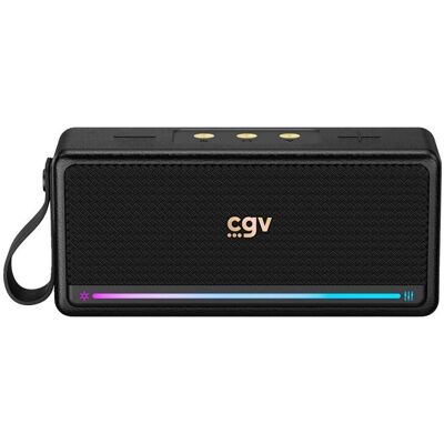 Haut-parleur portable CGV SolidVibe Max 20 W - Publicité Haut-parleur portable CGV SolidVibe Max 20 W - Publicité