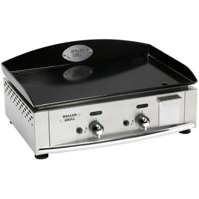 Plancha à Gaz Roller Grill PL 600 G - Double - 5500W - France - Publicité Plancha à Gaz Roller Grill PL 600 G - Double - 5500W - France - Publicité